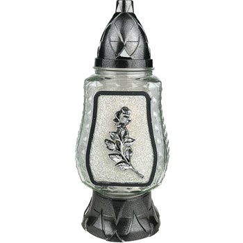 Znicz Gruszka mała L1420 crystal róża 2, 100g 36h