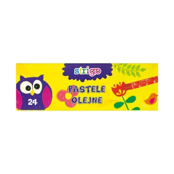 Strigo Pastele olejne 24 szt