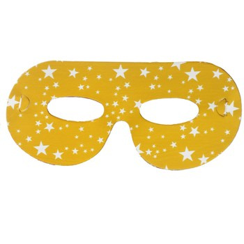 Maski "Golden party" (6 szt.)