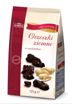 Lambertz Orzechy ziemne w czekoladzie 125g