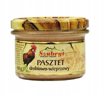 Szubryt Pasztet drobiowo-wieprzowy 180 g