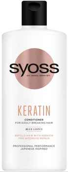 Syoss Keratin Odżywka do włosów słabych i łamliwych 440 ml