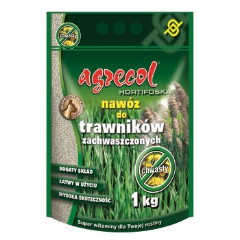 Hortifoska, nawóz do trawników zachwaszczonych 1 kg Agrecol