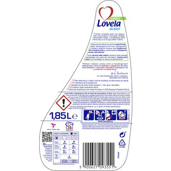 LOVELA PŁYN D/PR WHITE 1,85L