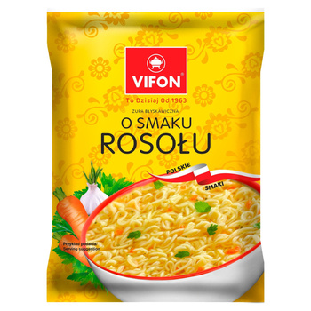 Vifon Zupa błyskawiczna o smaku rosołu 65 g