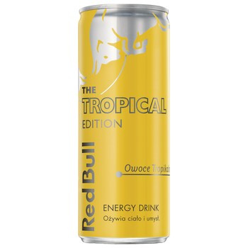 Red Bull Napój energetyczny owoce tropikalne 250 ml