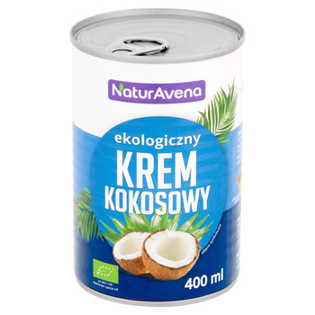 NaturAvena Ekologiczny krem kokosowy 400 ml