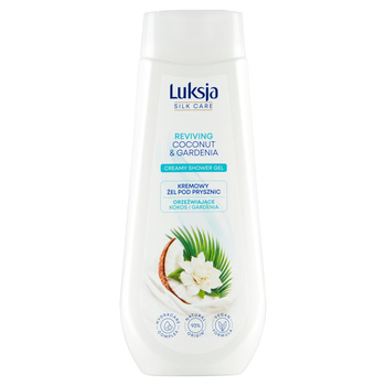 Luksja Silk Care Kremowy żel pod prysznic Kokos igardenia 500ml