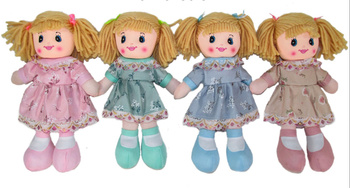 SUN-DAY Zabawka pluszowa Lalka 30 cm L0276