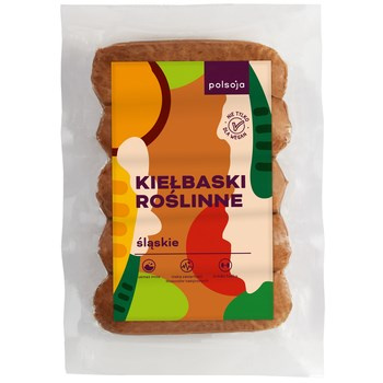 Kiełbaski roślinne śląskie 250g Polsoja