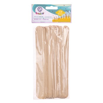 Patyczki z naturalnego drewna, 18 sztuk Astra Creativo - Sosnowy domek