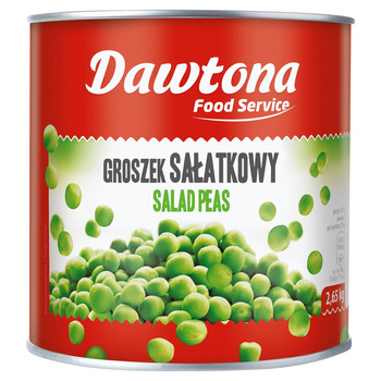 Dawtona Food Service Groszek sałatkowy 2,65 kg