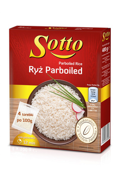 Ryż Sotto Parboiled 4x100g kartonik