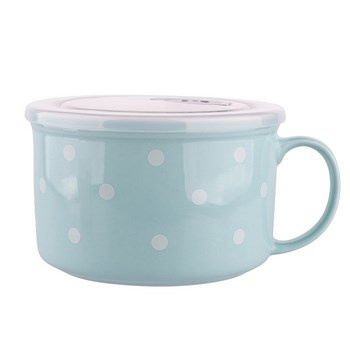 Lunch box z uchem 680 ml z pokrywką hermetyczną miętowy Altom Design