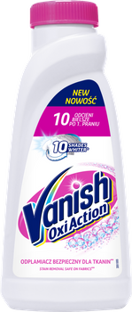 Vanish Oxi Action Odplamiacz do białych tkanin w płynie 500ml