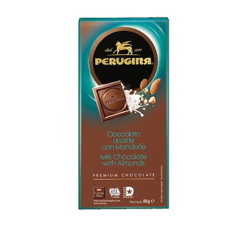 PERUGINA Czekolada mleczna z karmelizowanymi migdałami 86 G