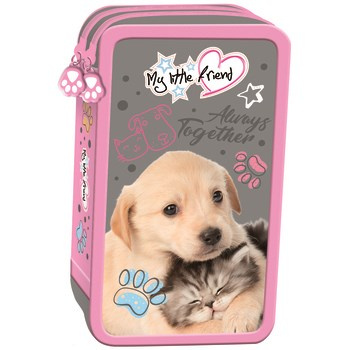 Piórnik podwójny z wyposażeniem My Little Friend