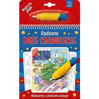 Świąteczna malowanka z pisakiem wodnym