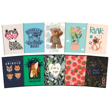 Zeszyt A5 32k kratka z marginesem EKO