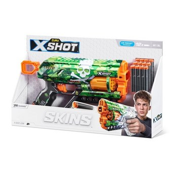 X-Shot Wyrzutnia Skins Griefer Camo (12 strzałek)