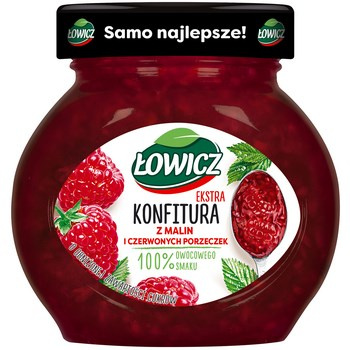 ŁOW.KONFITURA MALI.PORZ. 240G