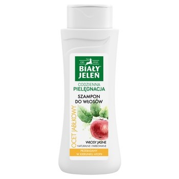 Biały Jeleń Szampon do włosów ocet jabłkowy 300 ml