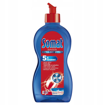 Somat Płyn nabłyszczający do zmywarek z efektem wspomagania suszenia 500 ml