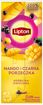 Lipton Fruit Mango i Czarna porzeczka 20TB