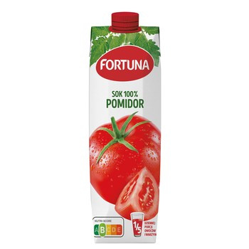 Fortuna Sok 100% pomidor 1 l