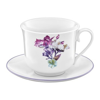Filiżanka ze spodkiem 450ml - GARDEN AMBITION