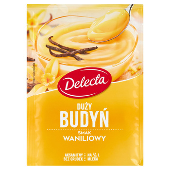 Delecta Duży budyń smak waniliowy 64 g