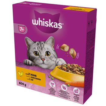 WHISKAS KURCZAK 800G