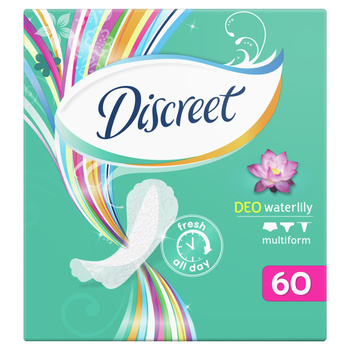 Wkładki higieniczne Discreet Oddychający materiał Multiform Waterlilly x60