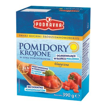POD.POMIDORY KROJONE 390G