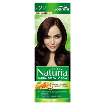 Joanna Naturia Color Farba do włosów dziki kasztan 222