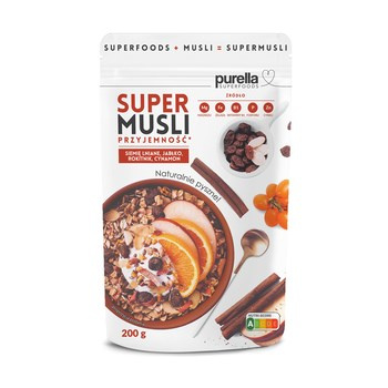 Purella Superfoods Supermusli przyjemność 200 g