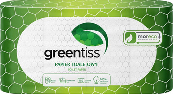GREENTISS Papier toaletowy 8 rolek 3-warstwowy