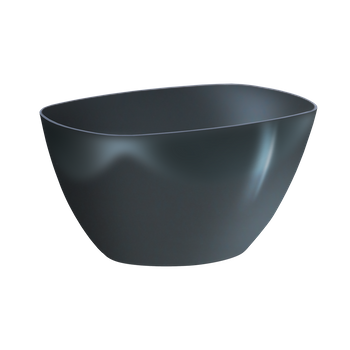 Doniczka Prosperplast  Coubi Orchid 19,8cm, antracyt