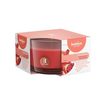 Świeca zapachowa w szkle True Scents 50/80 granat