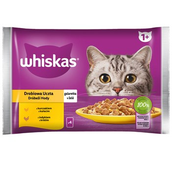 WHISKAS DROBIOWA UCZTA 4X85G