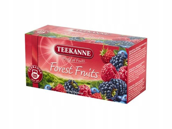 Teekanne Świat Owoców Aromatyzowana herbatka owocowa owoce leśne 50 g (20 x 2,5 g)