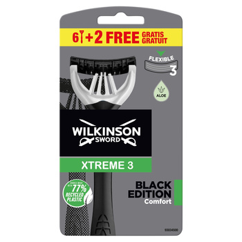 Wilkinson Sword Xtreme3 Black Edition 6+2