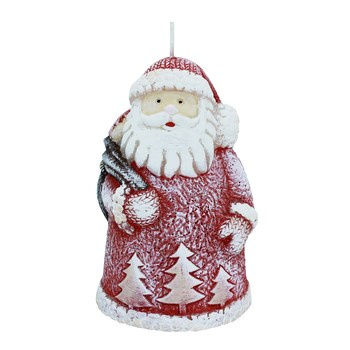 Świeczka figurka bożonarodzeniowa midi (mikołaj)