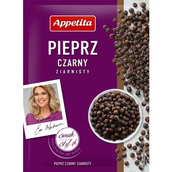 Appetita Pieprz czarny ziarnisty 18 g