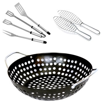 Zestaw akcesoriów do grillowania BOX L