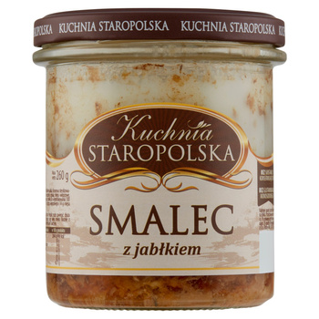 Kuchnia Staropolska Smalec z jabłkiem 260g