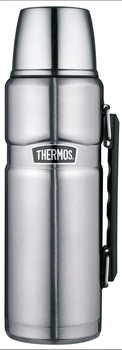 THERMOS Termos turystyczny z uchwytem 1,2l srebrny
