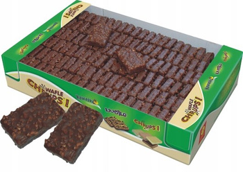 Cukry Nyskie Wafle Hawajki z kremem orzechowym 2,3kg