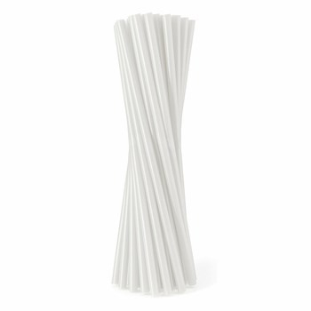 Słomki transparentne, 6/210 mm, w bibułce/ 500 szt.GODAN