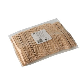 Noże z drewna, 16,5 cm, 250 szt. Starpak